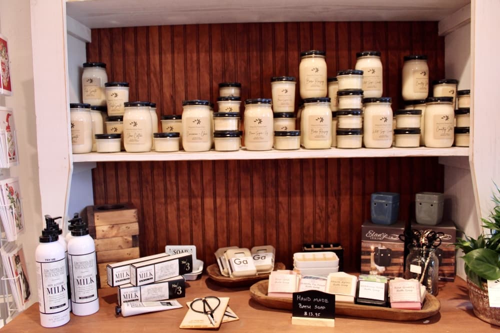 Candles and soaps
