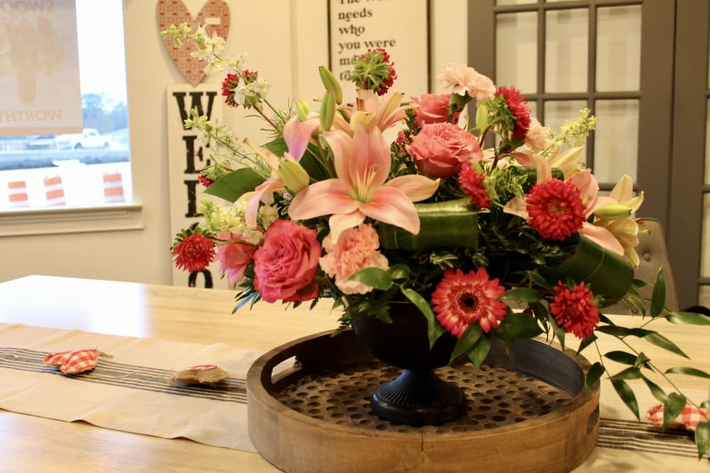 Family-owned Magnolia Flower Patch and Boutique offers personalized arrangements