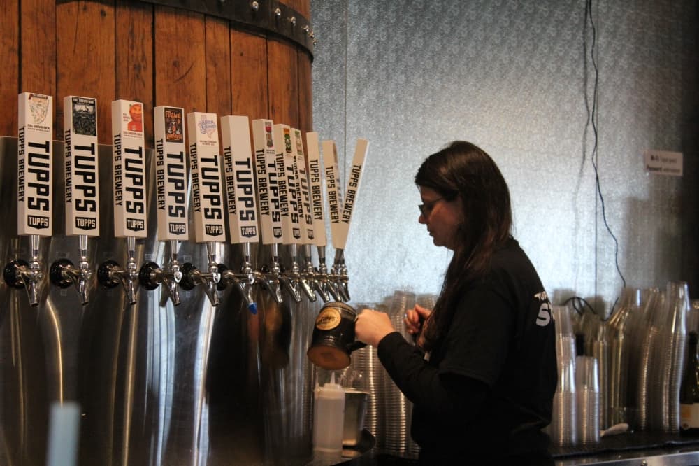 Tupps Brewery tap room