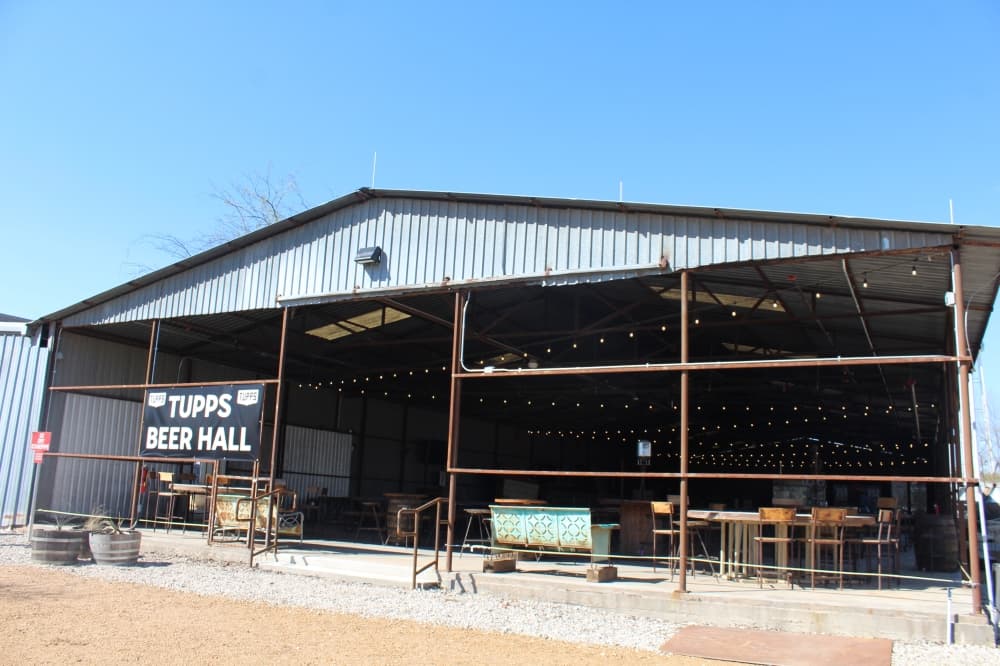 Tupps Brewery beer hall