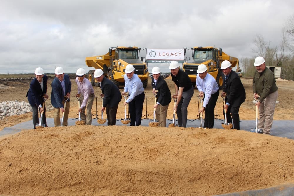 Legacy groundbreaking