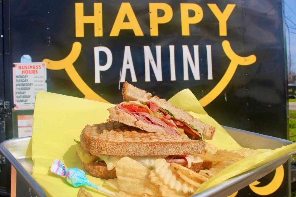 Happy Panini serves sandwiches and smiles to Hutto out of food truck