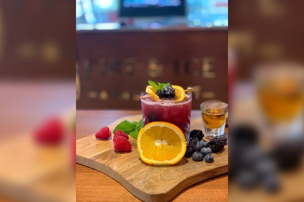 A cocktail from Tantra