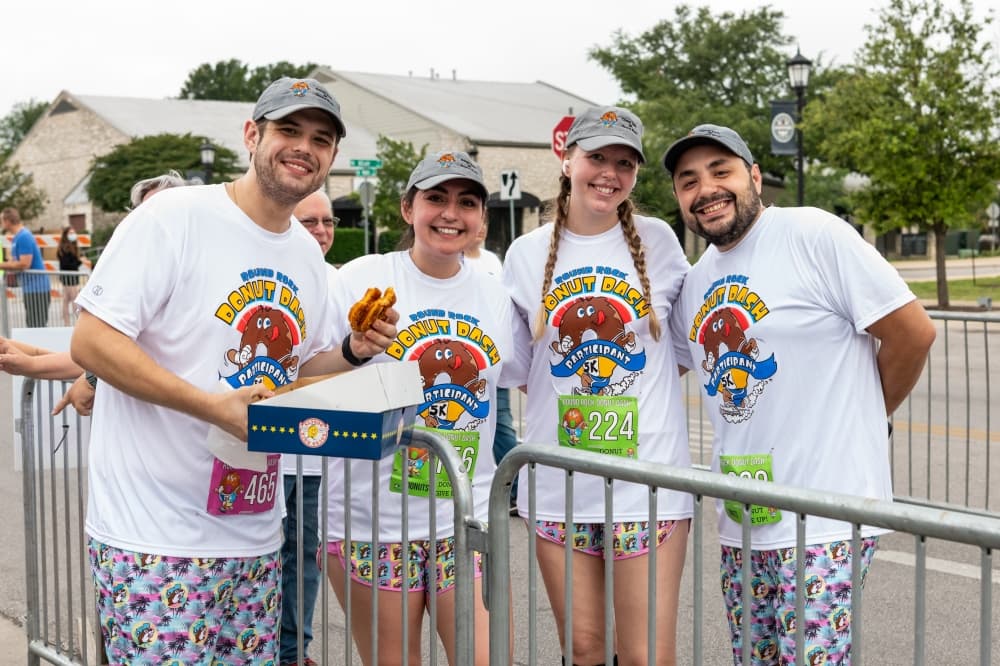 Round Rock's Donut Dash will be held May 11. (Courtesy city of Round Rock)