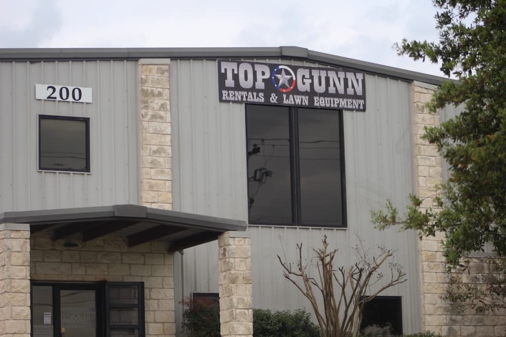 Top Gunn Rentals & Lawn Equipment now open in Buda