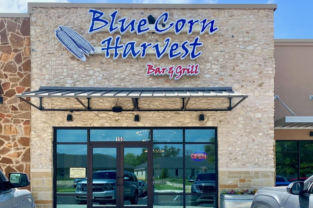blue harvest exterior 