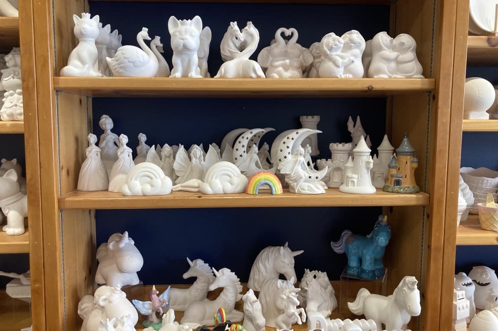 Paint-your-own pottery studio Color Me Mine Woodlands now open in Shenandoah