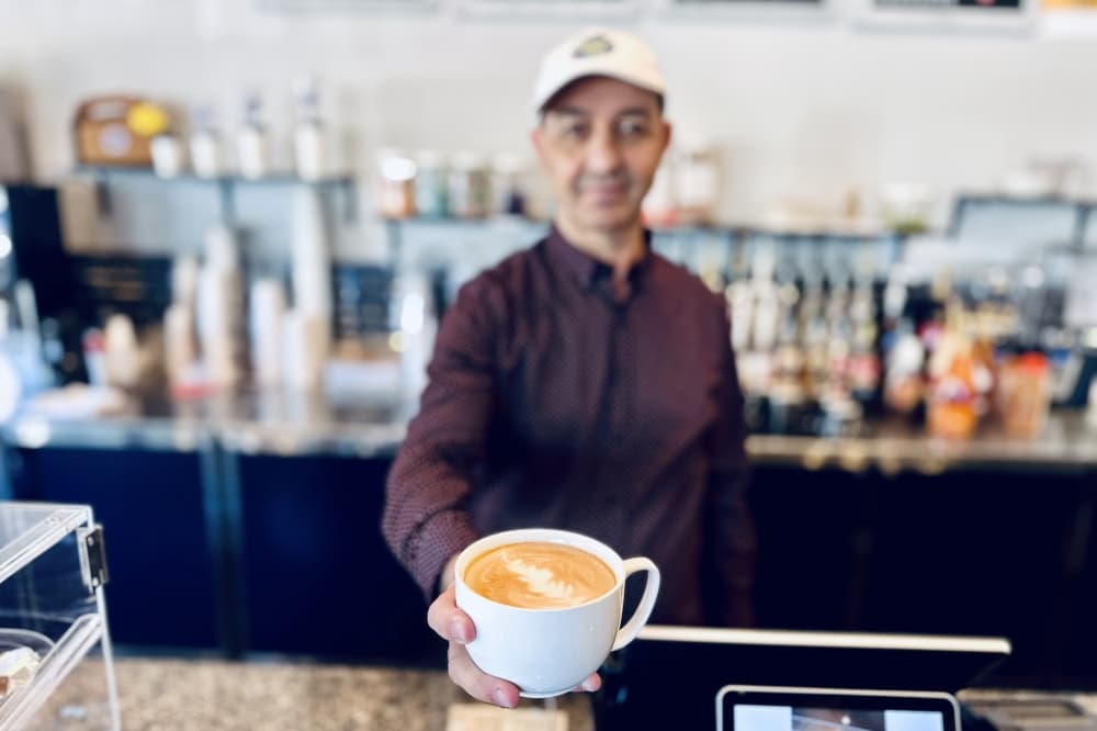 Blast off the day at space-themed Rocket Coffee ATX