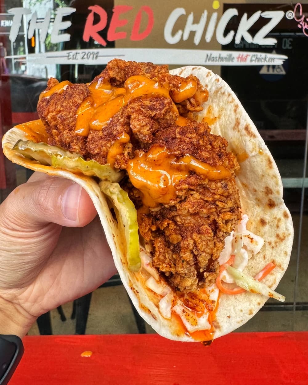 chicken taco