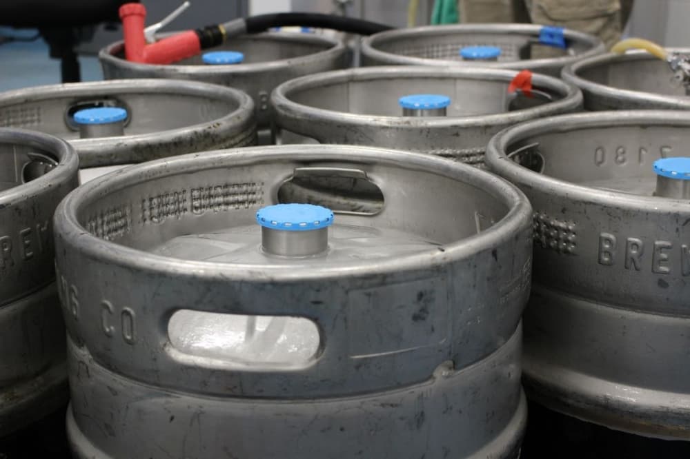 barrels of session red ale from craft culture x