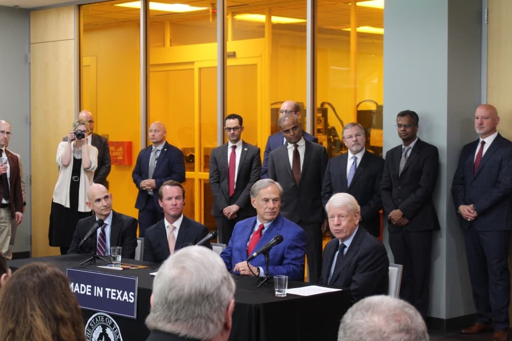 Gov. Abbott announces appointees to state semiconductor committee