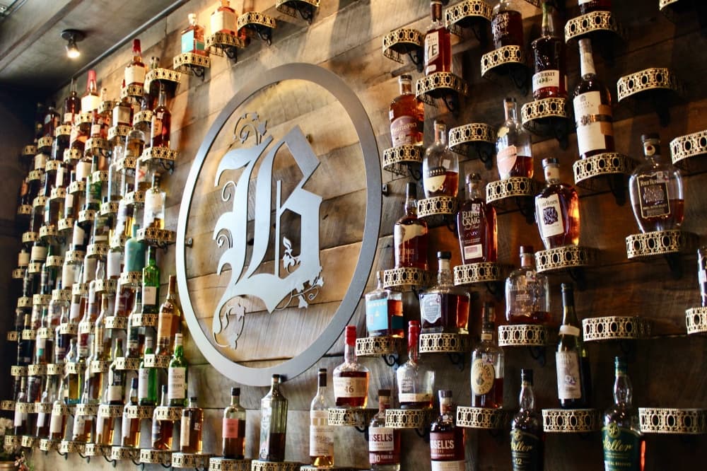 Whiskey wall