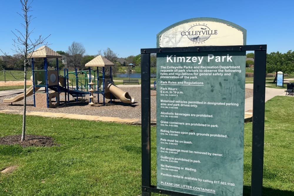 City of Colleyville to replace playground equipment at Kimzey Park