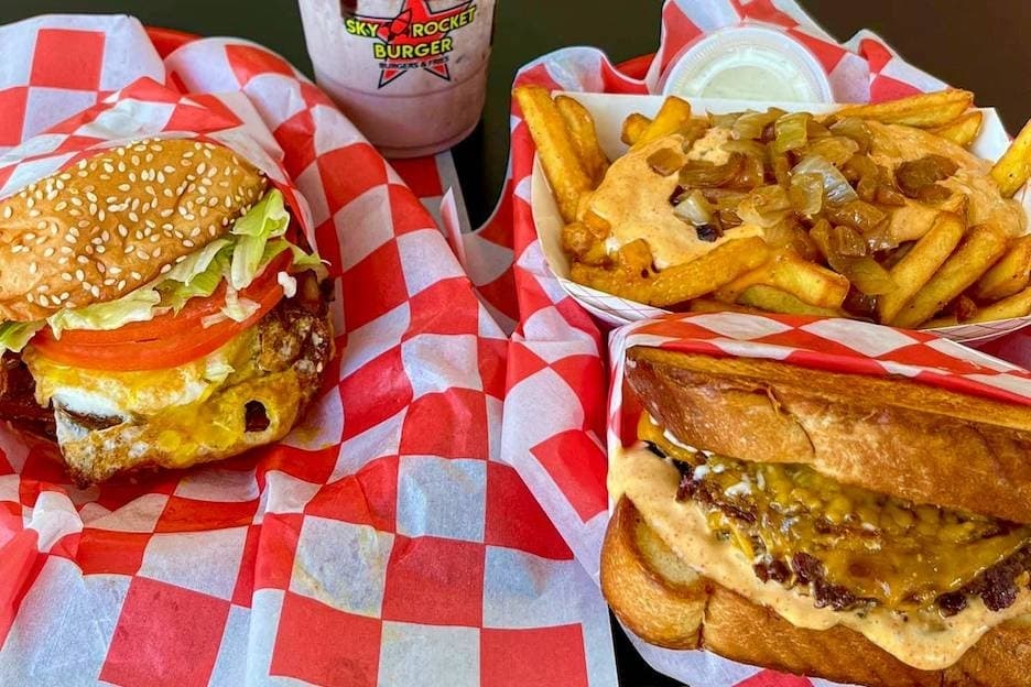 Sky Rocket Burger serves burgers, milkshakes in Plano
