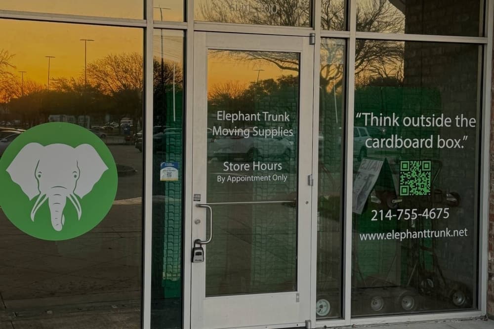 Elephant Trunk Moving Supplies opens storefront in Plano