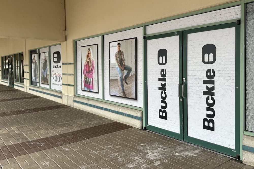 Buckle retail store coming soon to San Marcos Premium Outlets