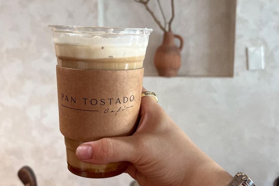 Pan Tostado Cafe now serving coffee and crepes next to design showroom