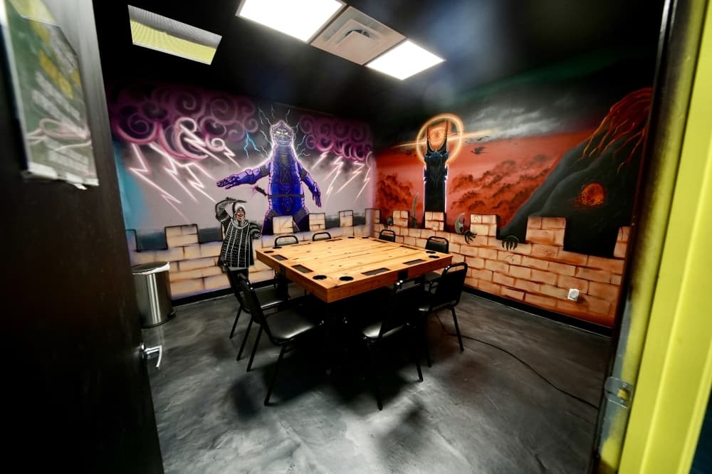 Private game room