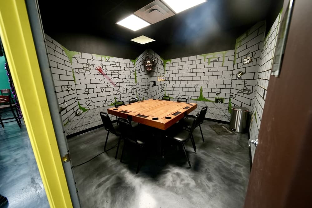 Private game room