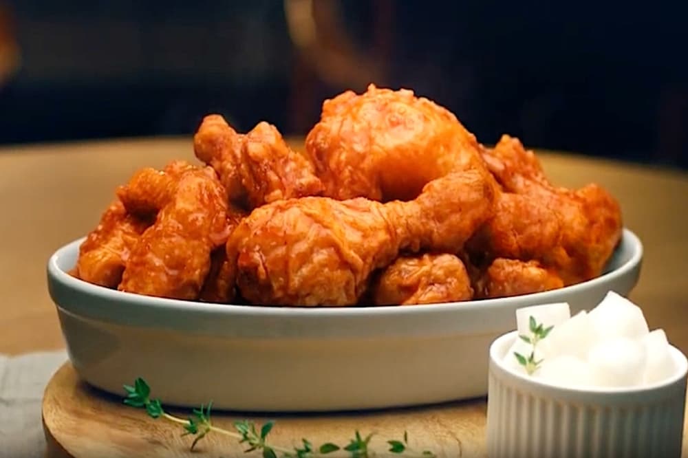 Pelicana fried chicken