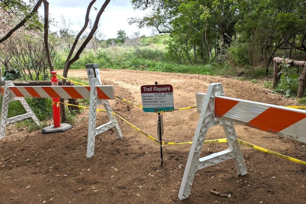 Trails at North San Antonio park land bridge closed for repairs