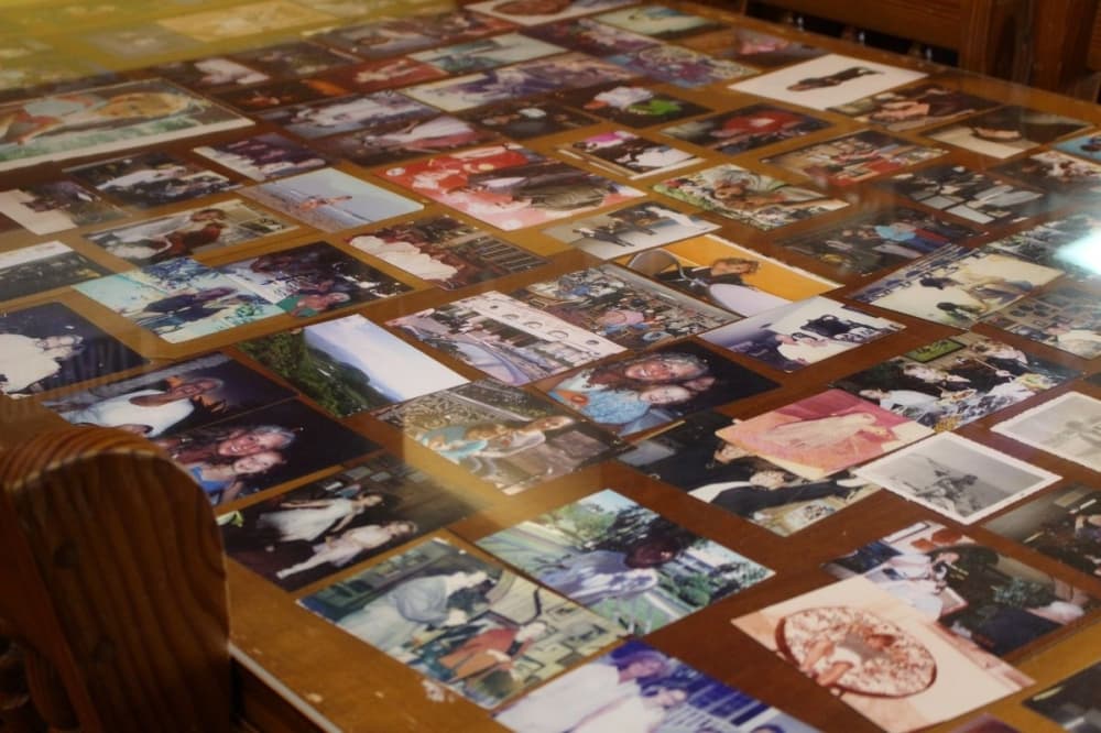 photo album table