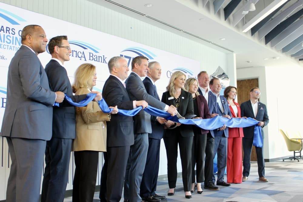 Comerica Bank celebrates opening, ribbon-cutting for Business & Innovation Hub