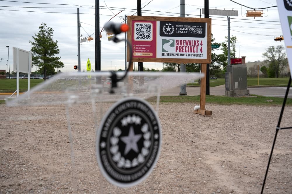 New sidewalk coming to Mayde Creek area with Harris County Precinct 4's $20M initiative