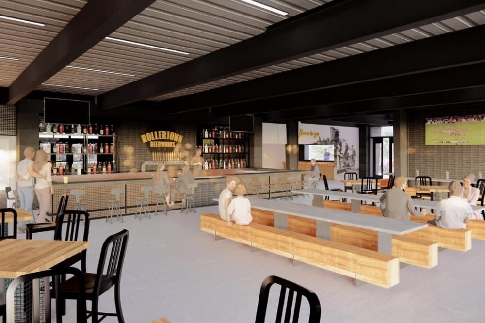 Rollertown Beerworks celebrates north Frisco groundbreaking
