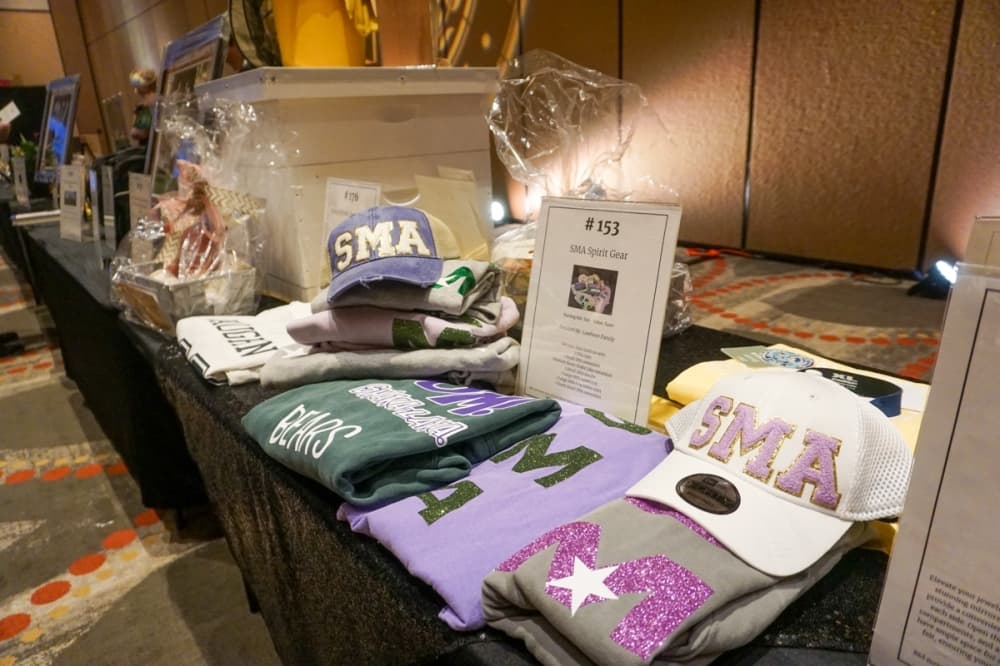 Silent auction items