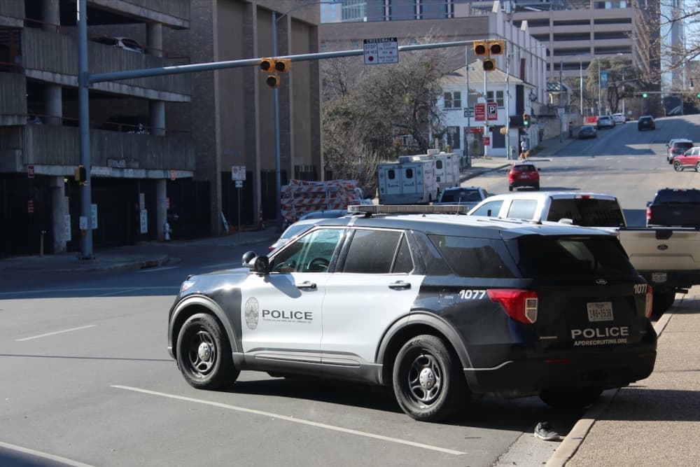 Austin police car