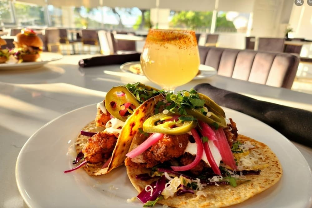 White Rabbit chicken tacos