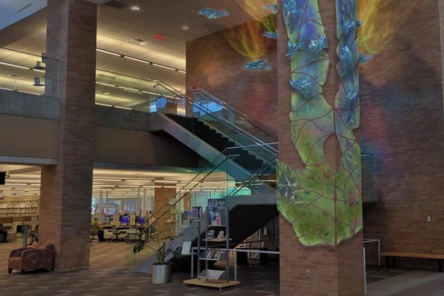 Massachusetts artist selected to complete public art work at Lewisville library