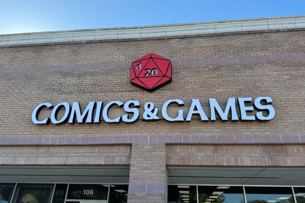 store front sign