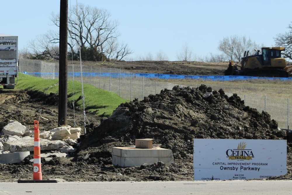 Ownsby Parkway reconstruction making progress in Celina
