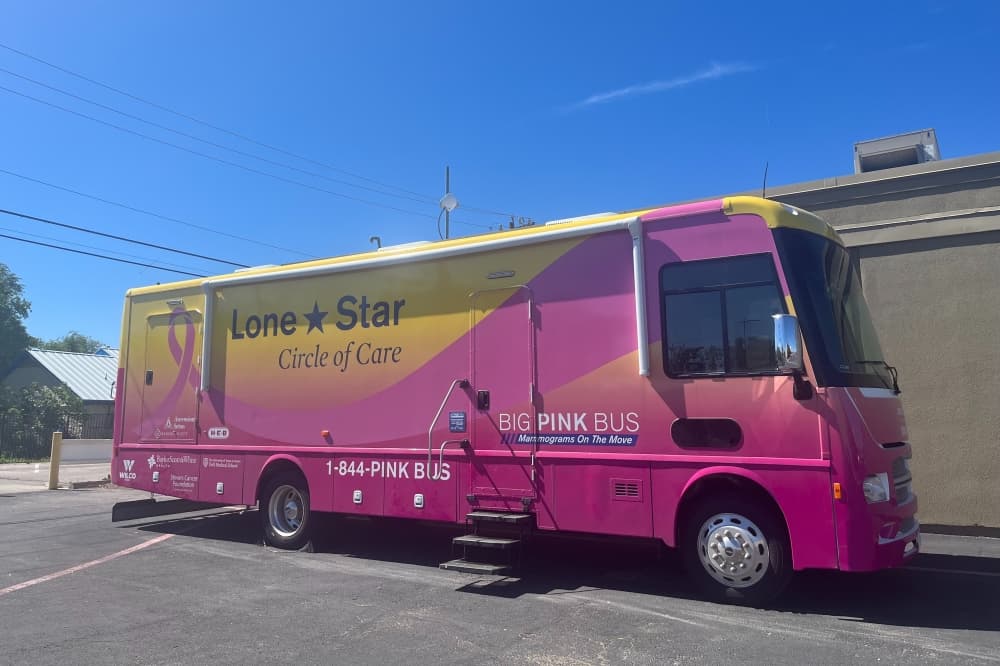 Central Texas mobile mammogram clinic Big Pink Bus gets an upgrade