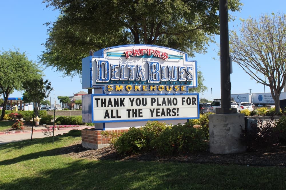 Pappas Delta Blues Smokehouse closes in Plano