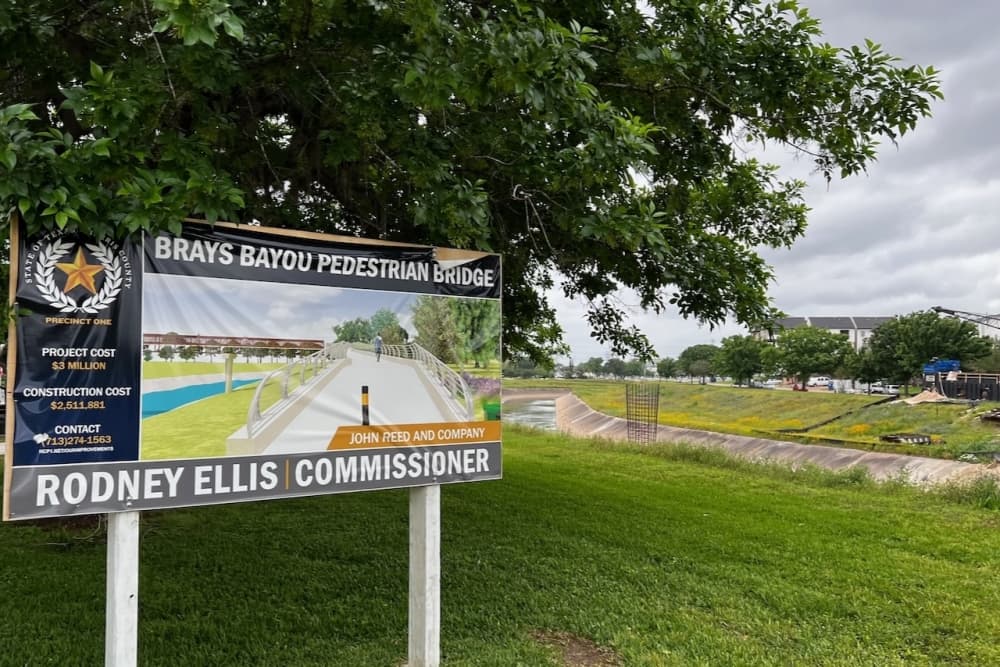 New Meyerland-area pedestrian bridge named after the late Rabbi Samuel Karff