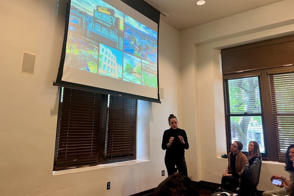 Jessica Miller Essl speaking
