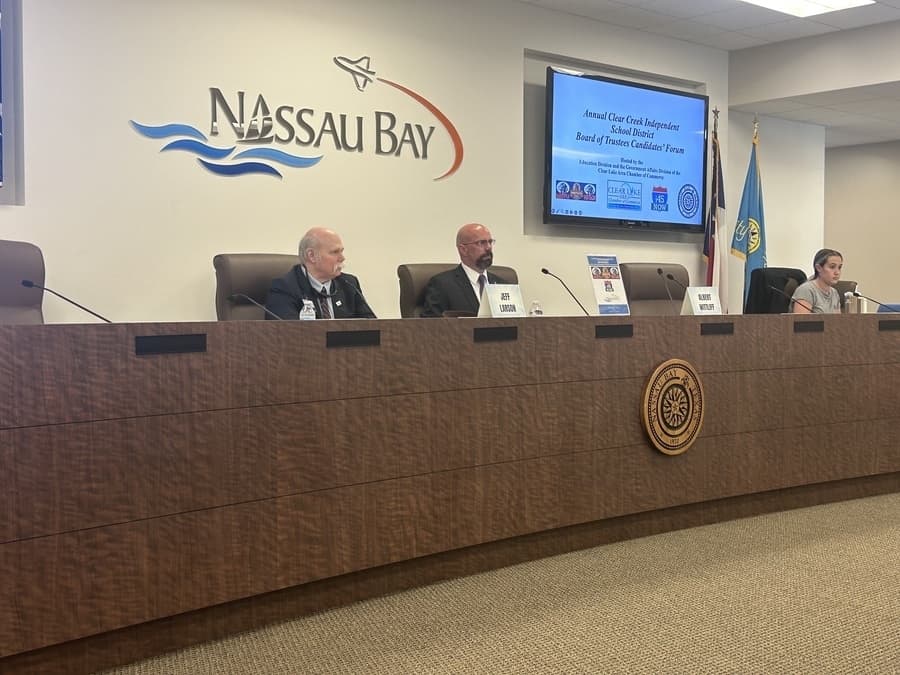 Candidates for Clear Creek ISD board of trustees District 4 race debate issues