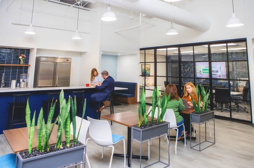 Lawgical Workspace open in The Woodlands providing coworking space for legal professionals