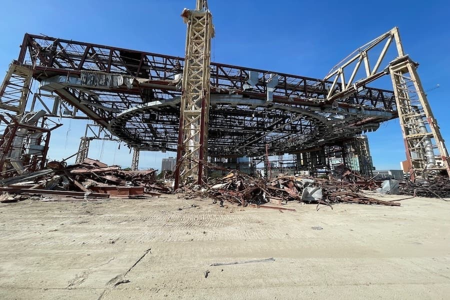 Demolition of the Frank Erwin Center