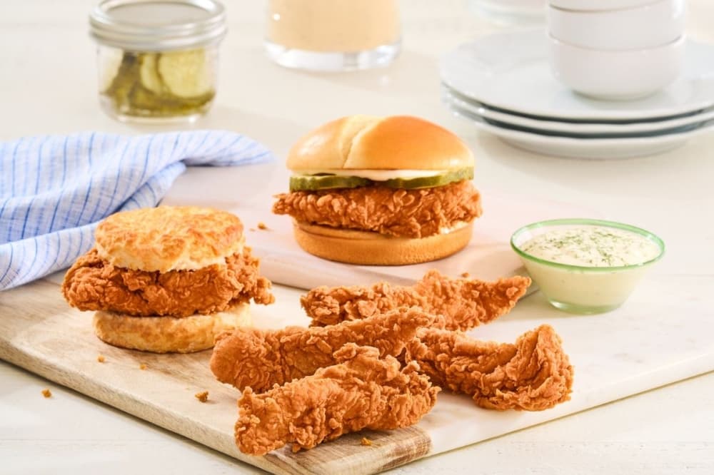 Customers dining at Bojangles can expect items including biscuits, hand-breaded chicken and ice tea. (Courtesy Bojangles)
