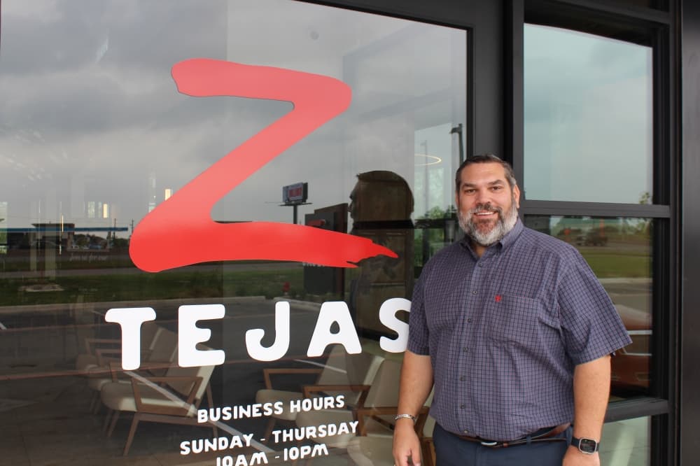 Robert Nethercut is the part-owner and chief operating officer of Z'Tejas. (Sarah Hernandez/Community Impact)