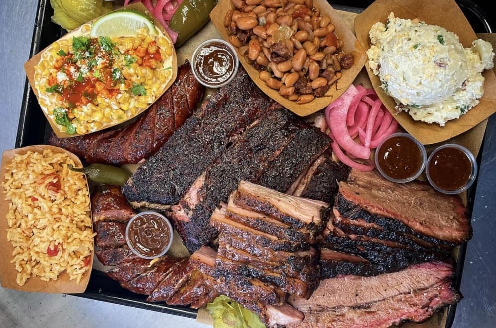 BBQ Fiends, a food truck in Hutto, sets up at Rockabilly Brewing on the weekends. (Courtesy BBQ Fiends)