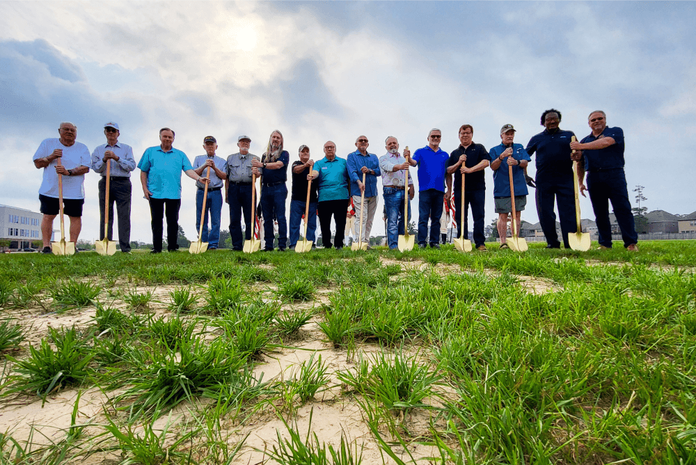 City of Shenadoah breaks ground for new veterans memorial