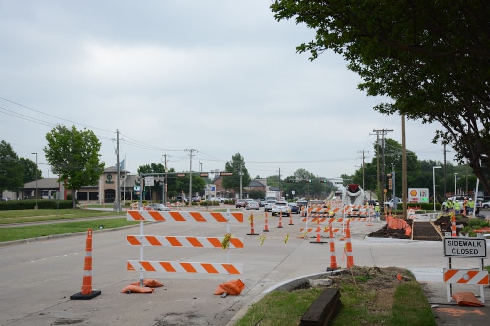 Improvements underway along Legacy Drive in Plano