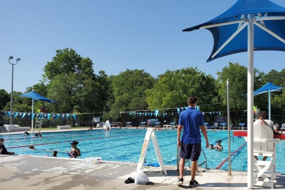 Long-delayed Gilleland Creek Pool project trickles toward completion
