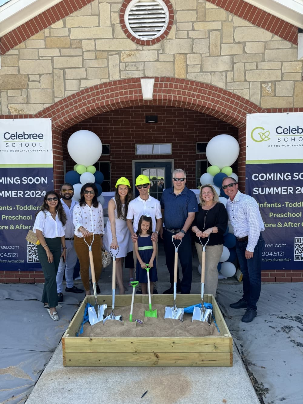 Celebree School Jackeline and Erik Moral location groundbreaking