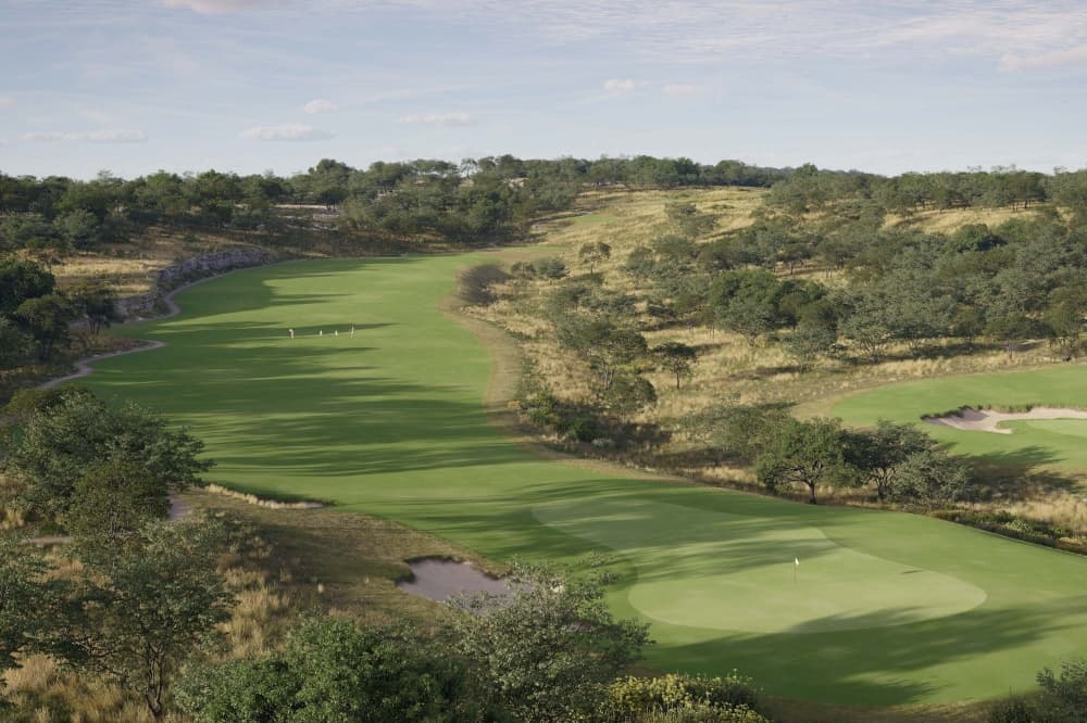 rendering of golf course 